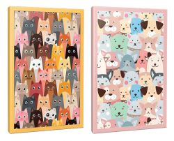 Sivri Kulaklar 2li 64 Sayfa Çizgili Okul Defteri Seti -16