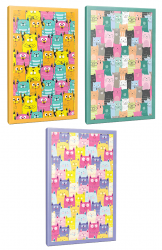 Sivri Kulaklar 3lü 64 Sayfa Çizgili Okul Defteri Seti -9