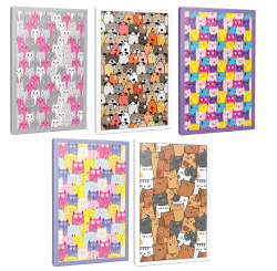 Sivri Kulaklar 5li 64 Sayfa Çizgili Okul Defteri Seti -4