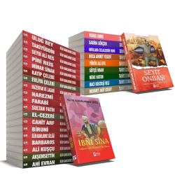 Tarihimizin İlk Bilim Adamları ve Tarihte İz bırakanlar seti 30 Kitap