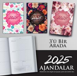 Üçlü 2025 Motivasyon Ajanda Seti