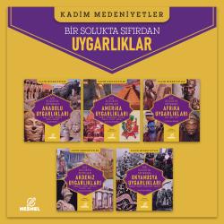Uygarlıklar 5 Kitap Bir Arada  - Anadolu - Amerika - Afrika - Akdeniz - Okyanusya