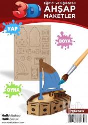 Yelkenli Ahşap Maket HK1013