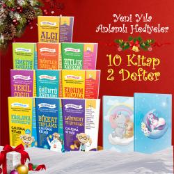 Zeka Soruları Seti - 10 Kitap  2  Defter -1
