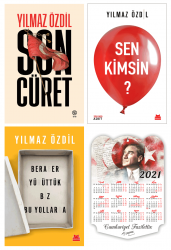Yılmaz Özdil 3 Kitap - Ahşap Duvar Takvimi Hediyeli