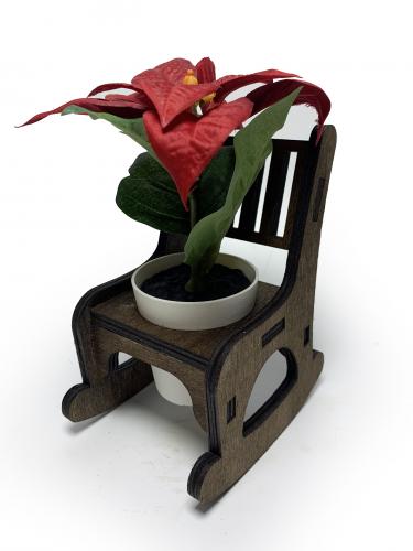 Lora Sallanan Sandalyeli Çiçeklik