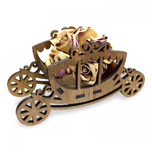 Balkabağı Arabası Çiçeklik - Halkkitabevi