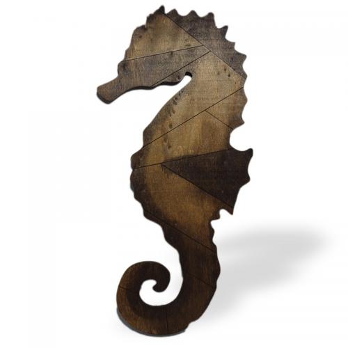 Ahşap Duvar Süsü Denizatı