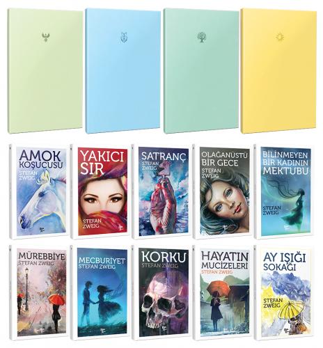 10 Stefan Zweig ve 4 Çizgisiz Defter -Set-1