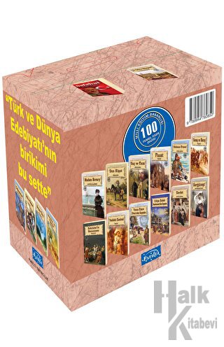 100 Temel Eser Lise Kutulu (32 Kitap Takım) - Halkkitabevi