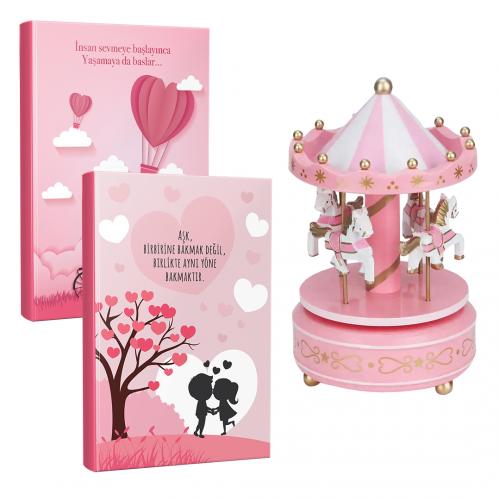 2'li Aşk Defteri ve Atlı Karınca Müzik Kutusu