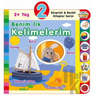 2+ Yaş Benim İlk Kelimelerim (Ciltli)