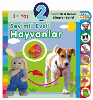 2+ Yaş Sevimli Evcil Hayvanlar (Ciltli)