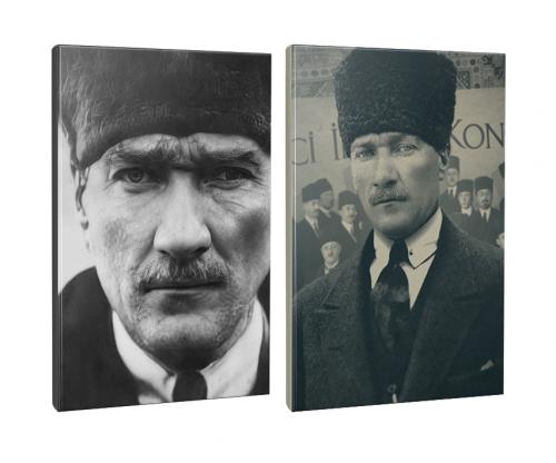 2li Atatürk- Çizgili Okul Defteri Seti 64 Sayfa 13,5x19,5cm -10  - Hal