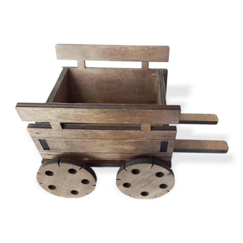 Ayıcıklı Ahşap Kağnı - Halkkitabevi