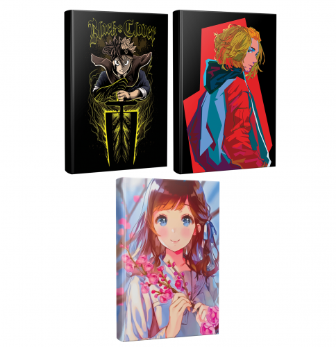 3 Defter Black Clover - Tokyo Revengers - Cherry Blossom