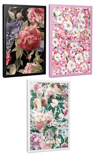 3'lü Çizgili Okul Defteri Seti -Retro-Pembe Hayaller-Nostalji