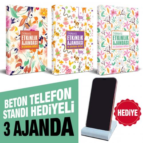 3-Süresiz-Etkinlik-Ajandası--1-Hediye-Yaz-Bahçesi-Sevimli-Hayvanlar-İlkbahar