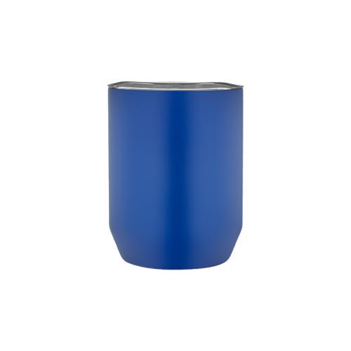 Paslanmaz Çelik Kupa Bardak - Mavi - 350 ml - Halkkitabevi