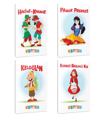 4'lü 64 Sayfa 13,5x19,5 Okul Defteri Seti 8 - Halkkitabevi