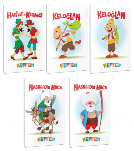 5'li 64 Sayfa 13,5x19,5 Okul Defteri Seti 2 - Halkkitabevi