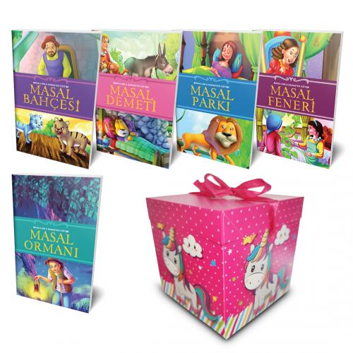 5 Masal ve Pembe Hediye Kutusu -3