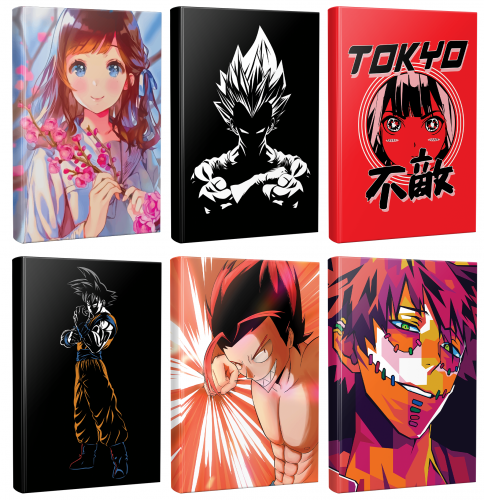 6 Defter Cherry Blossom-Goku-Dragonball-Punch-Fearless-Surabaya - Halk