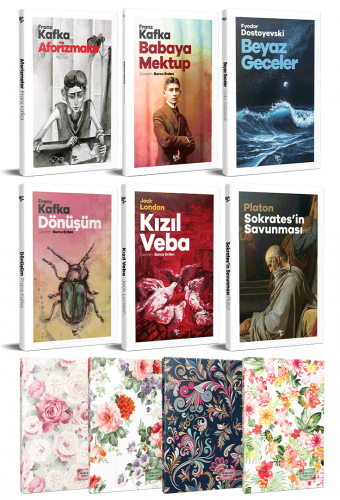 6 Klasik ve 4'lü 64 Sayfa Planlama Defteri Set 3 - Halkkitabevi