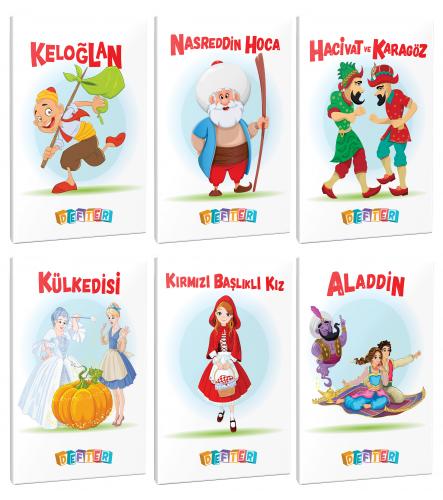 6'lı 64 Sayfa 13,5x19,5 Okul Defteri Seti 7 - Halkkitabevi