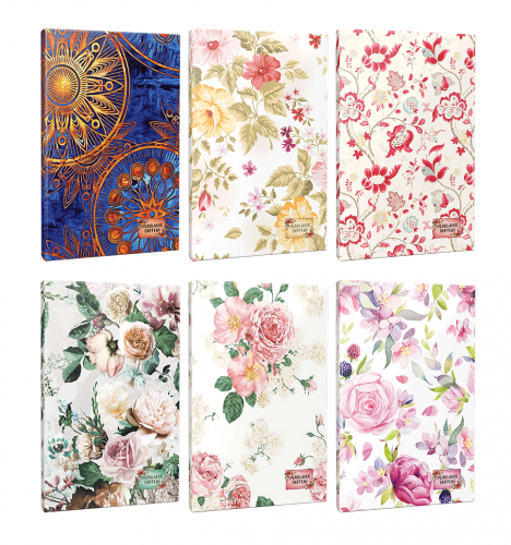 6'lı 64 Sayfa Planlama Defteri Seti -3