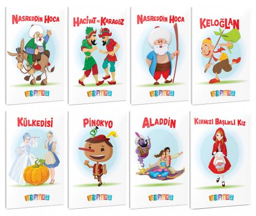 8'li 64 Sayfa 13,5x19,5 Okul Defteri Seti 5 - Halkkitabevi