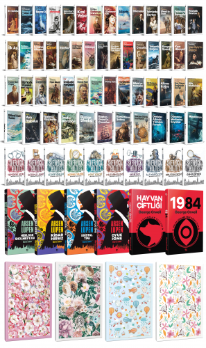 80 Dünya Klasiği ve Çiçekli Planlama Defteri Seti -2