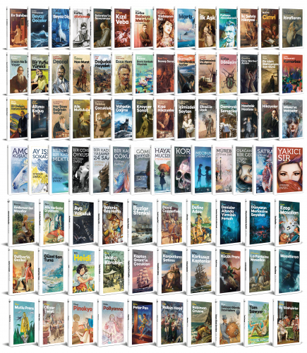 Büyük Dünya Klasikleri Seti - 86 Kitap - Halkkitabevi