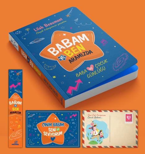 İyi Ki Varsın Baba Ayraç Kartpostal - Halkkitabevi