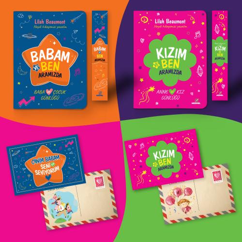 Baba ve Anne Kız Günlükleri - Ayraç ve Kartpostal İlaveli