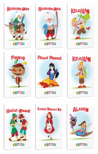 9'lu 64 Sayfa 13,5x19,5 Okul Defteri Seti 5 - Halkkitabevi