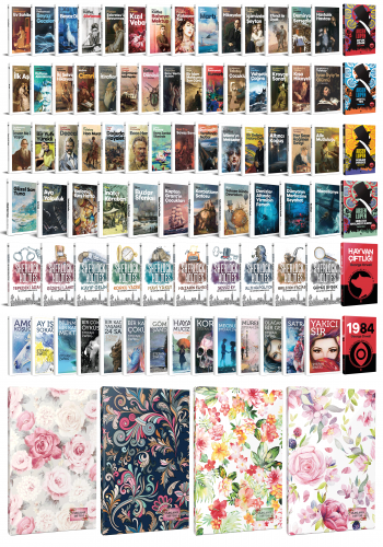 94 Dünya Klasiği ve Çiçekli Planlama Defteri Seti -2