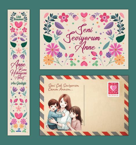 İyi Ki Varsın Anne Ayraç Kartpostal - Halkkitabevi