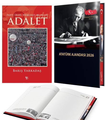 Adalet - Barış Yarkadaş ve 2026 Atatürk Ciltli Ajanda