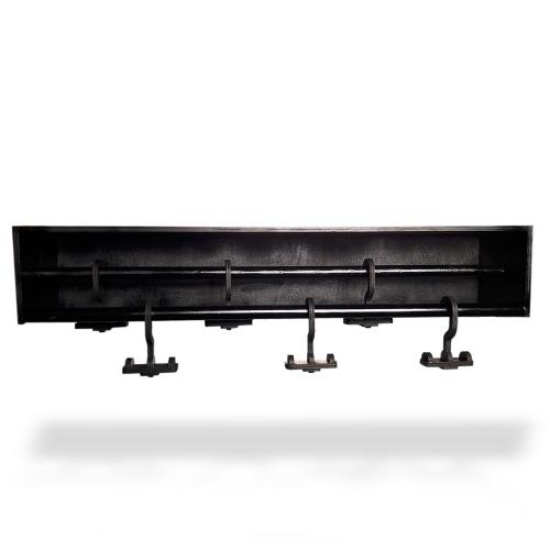 Ahşap Çanta Askılığı Siyah Büyük - Halkkitabevi