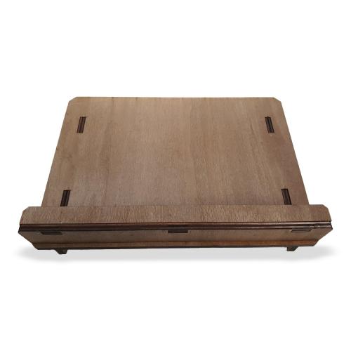 Ahşap Kitap Okuma ve Tablet Standı Model 2 - Halkkitabevi