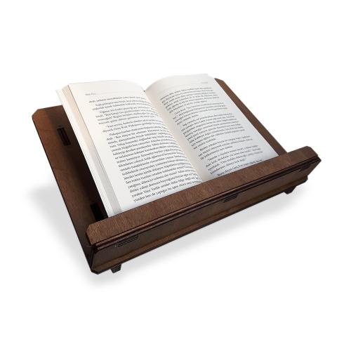 Ahşap Kitap Okuma ve Tablet Standı Model 2 - Halkkitabevi