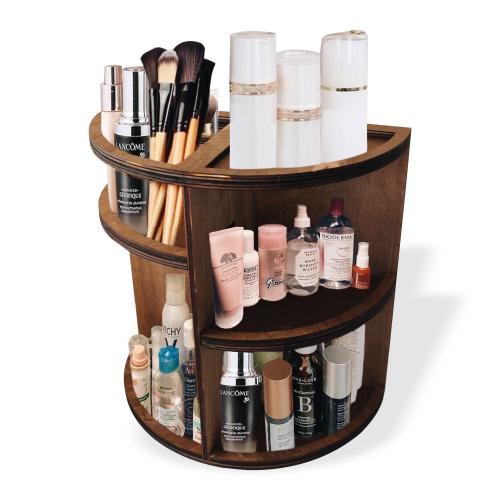 Ahşap Makyaj Standı & Çok Amaçlı Organizer - Halkkitabevi