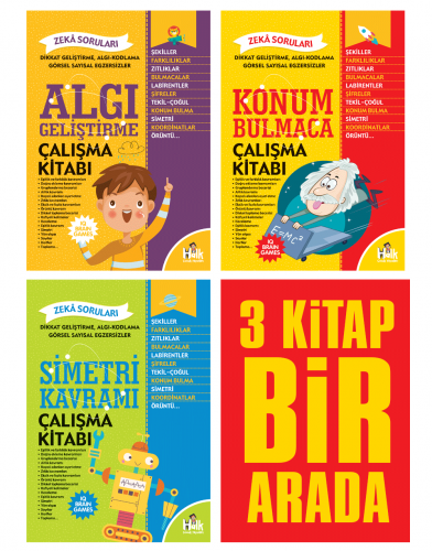 Akıllı Çocuklarla Beyin Egzersizleri - Halkkitabevi