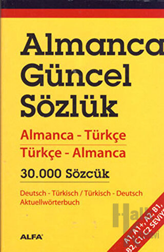 Almanca Güncel Sözlük - Halkkitabevi