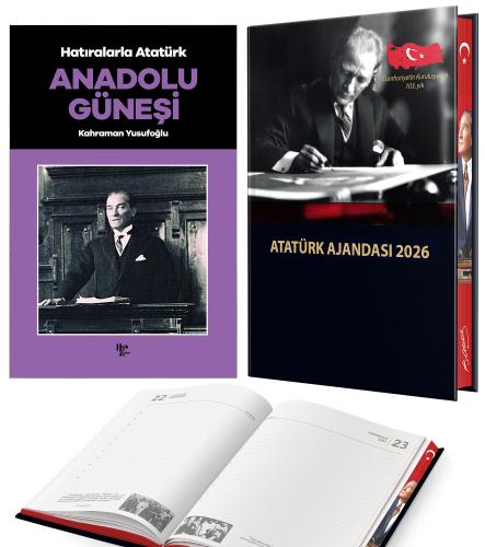 Anadolu Güneşi - Kahraman Yusufoğlu ve 2026 Atatürk Ciltli Ajanda