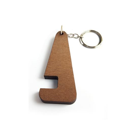 Anahtarlık Ahşap Telefon Standı Model 1 - Halkkitabevi