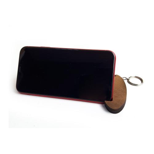 Anahtarlık Ahşap Telefon Standı Model 3 - Halkkitabevi