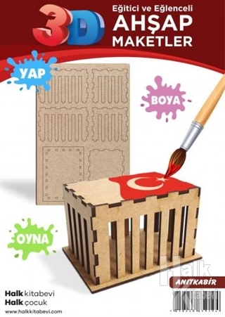 Anıtkabir Ahşap Maket - Halkkitabevi
