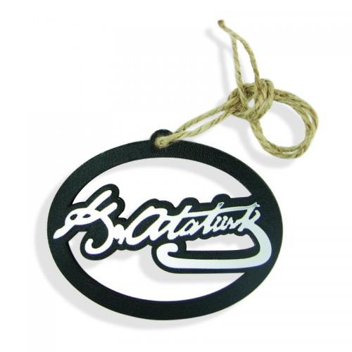 Atatürk İmzalı Oto Ayna Askılığı